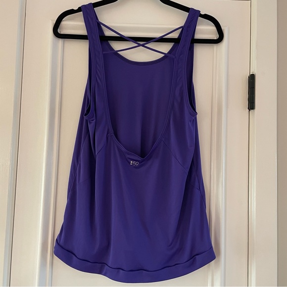 Splits59  purple workout tank - Picture 8 of 9